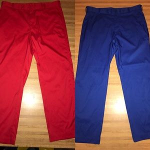 New nike dry fit golf pants (2 pairs) 36/30